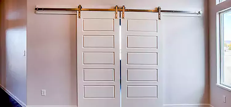 Glass Barn Door with Installation Hardware Kit Yakima