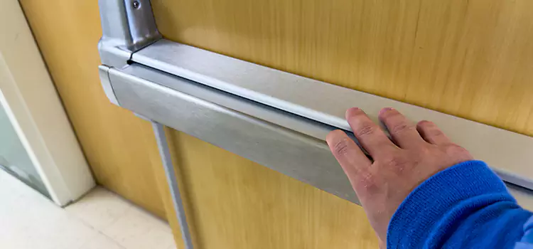 Installing a Push Bar on a Door Yakima